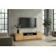 SZAFKA RTV LOFT 160X42 CM DĄB
