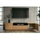 SZAFKA RTV LOFT 160X42 CM DĄB