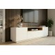 SZAFKA RTV LOFT 160X42 CM BIAŁA