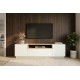 SZAFKA RTV LOFT 160X42 CM BIAŁA
