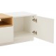 SZAFKA RTV LOFT 160X42 CM BIAŁA