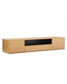 SZAFKA RTV LOFT 150X40 CM DĄB