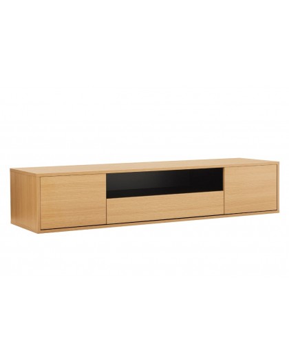 SZAFKA RTV LOFT 150X40 CM DĄB