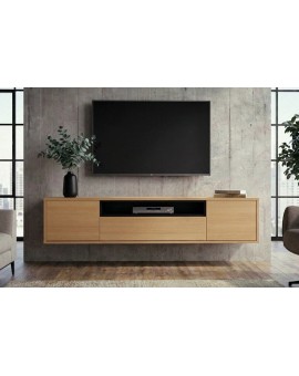 SZAFKA RTV LOFT 150X40 CM DĄB