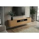 SZAFKA RTV LOFT 150X40 CM DĄB
