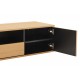 SZAFKA RTV LOFT 200X40 CM DĄB