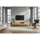 SZAFKA RTV LOFT 200X40 CM DĄB