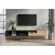 SZAFKA RTV LOFT 200X40 CM DĄB