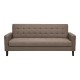 SOFA MILTON BRĄZOWA 204 CM