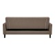 SOFA MILTON BRĄZOWA 204 CM
