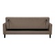 SOFA MILTON BRĄZOWA 204 CM