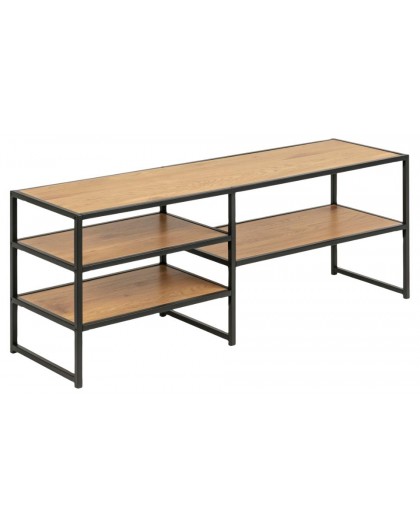 SZAFKA RTV SEAFORD 120X33 CM DZIKI DĄB