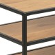 SZAFKA RTV SEAFORD 120X33 CM DZIKI DĄB