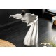 STOLIK KAWOWY WILDLIFE WALFLOSSE 60 CM SREBRNY