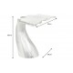 STOLIK KAWOWY WILDLIFE WALFLOSSE 60 CM SREBRNY