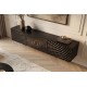 SZAFKA RTV ILLUSION 160X33CM MANGO CZARNA