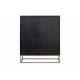 KOMODA ILLUSION 100X38 CM MANGO CZARNA