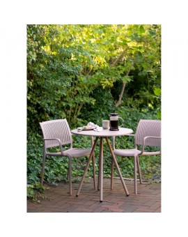 STOLIK KAWOWY  BARLETTA 70 CM TAUPE