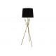LAMPA PODŁOGOWA WARDROBE 175 CM CZARNA