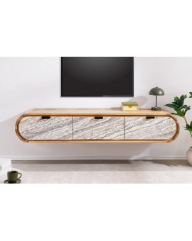 SZAFKA RTV ORGANIC II 160X33 CM AKACJA
