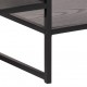 SZAFKA RTV SEAFORD 120X33 CM CZARNY JESION