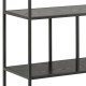 REGAŁ SEAFORD 135X35 CM CZARNY JESION
