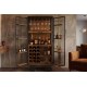 BAREK NA WINO LOFT 49X66 CM METAL
