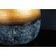 WAZON ABSTRACT ORIENT 35 CM ZŁOTY Z PATYNĄ