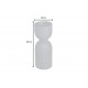 WAZON SANDGLASS XL 69 CM CZARNY