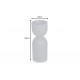 WAZON SANDGLASS L 56 CM CZARNY