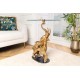 STOLIK KAWOWY ELEPHANT 60 CM ZŁOTY