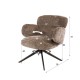FOTEL OBROTOWY HERB II TAUPE