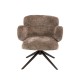 FOTEL OBROTOWY HERB II TAUPE