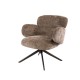 FOTEL OBROTOWY HERB II TAUPE
