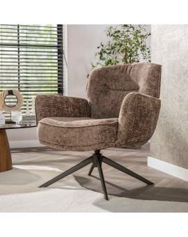 FOTEL OBROTOWY II XAVIER TAUPE