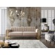 SOFA 3-OSOBOWA GLAMOUR 228X92 CM