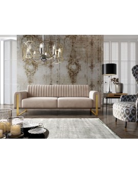 SOFA 3-OSOBOWA GLAMOUR 228X92 CM