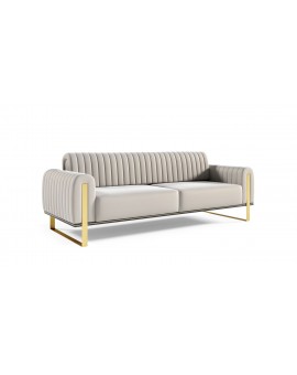 SOFA 3-OSOBOWA GLAMOUR 228X92 CM