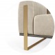 SOFA 2-OSOBOWA GLAMOUR 164X90 CM