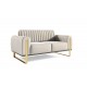 SOFA 2-OSOBOWA GLAMOUR 164X90 CM
