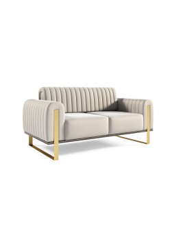 SOFA 2-OSOBOWA GLAMOUR 164X90 CM