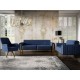 SOFA 2-OSOBOWA GLAMOUR 164X90 CM