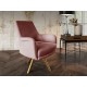 FOTEL OBROTOWY GLAMOUR 92X72 CM