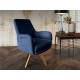 FOTEL OBROTOWY GLAMOUR 92X72 CM