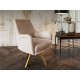 FOTEL OBROTOWY GLAMOUR 92X72 CM