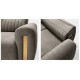 SOFA 2-OSOBOWA GLAMOUR 164X90 CM