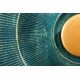 SZAFKA RTV GOLDEN SUNSET 180X40 CM MANGO TURKUSOWA