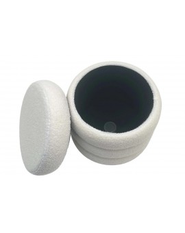 PUF VOGUE 41 CM BOUCLE BIAŁA