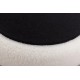PUF VOGUE 41 CM BOUCLE BIAŁA