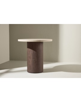 STOLIK KAWOWY MEGG 50 CM BEŻOWY